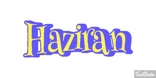 Haziran Effetto testo