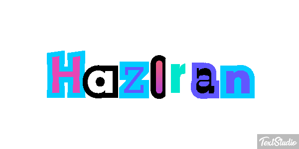 Haziran Effetto testo