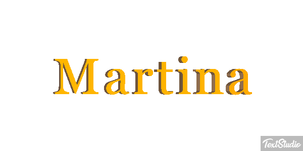 Martina Effetto testo