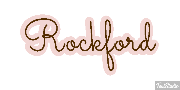 Rockford Effet de texte
