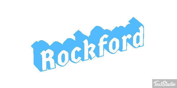 Rockford Effet de texte