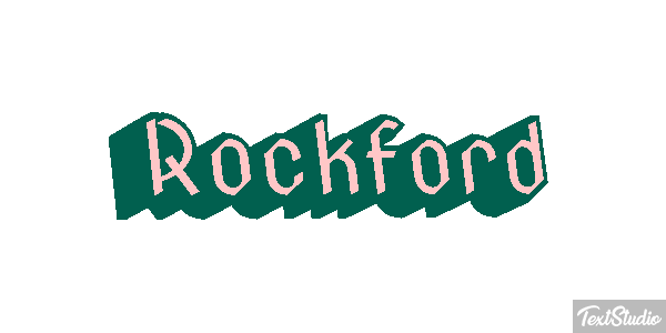 Rockford Effet de texte