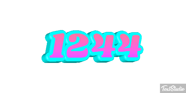 1244 Text effect