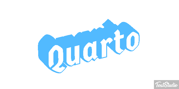 Quarto Texteffekt