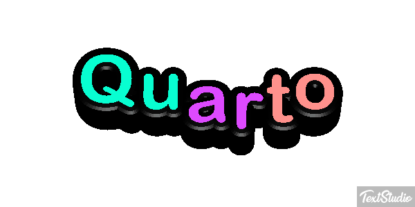 Quarto Texteffekt