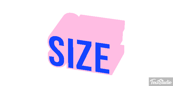 Size テキスト効果