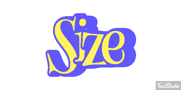 Size テキスト効果