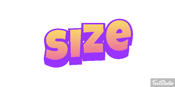 Size テキスト効果