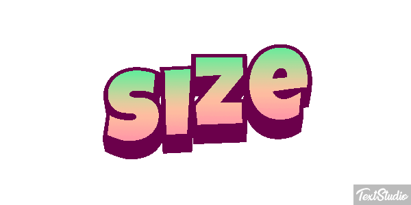 Size テキスト効果