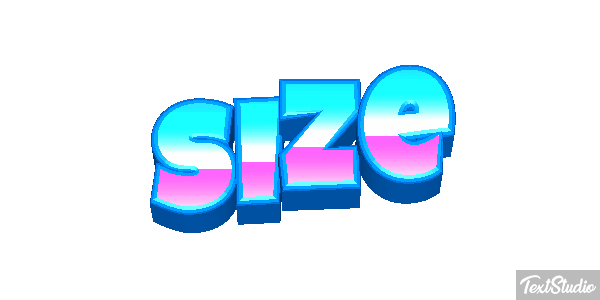 Size テキスト効果