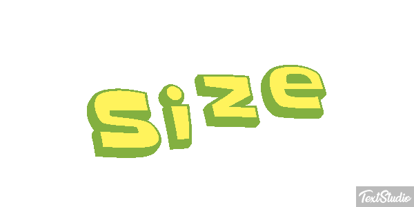 Size テキスト効果