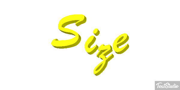 Size テキスト効果