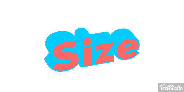 Size テキスト効果