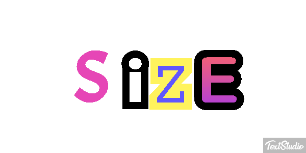 Size テキスト効果