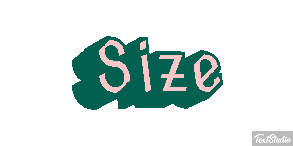 Size テキスト効果