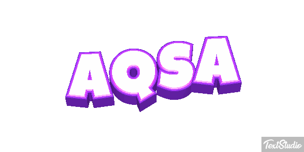 Aqsa Text effect