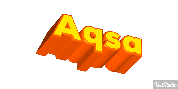 Aqsa Text effect