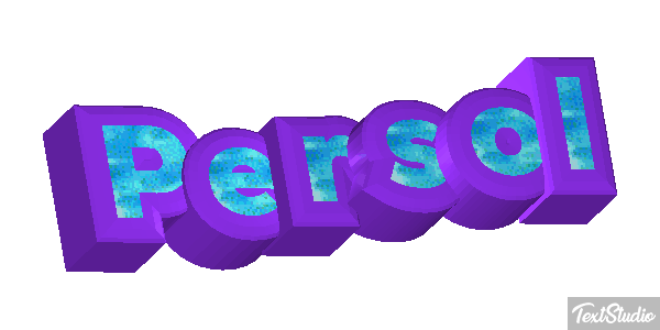 Persol Text effect