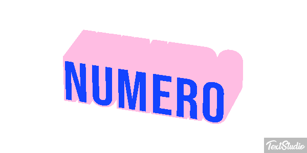 Número Efeito do texto