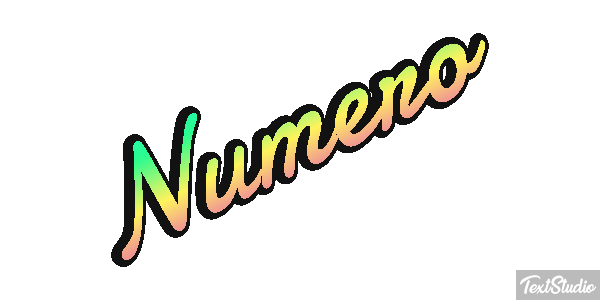 Número Efeito do texto