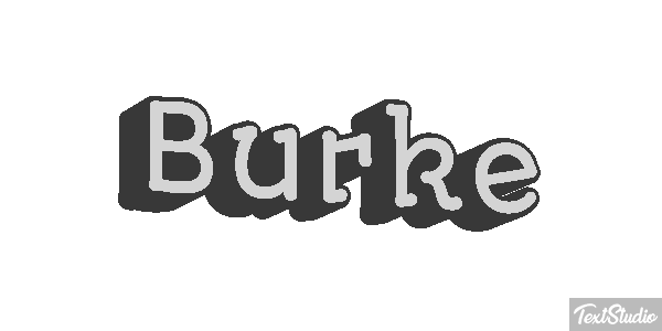 Burke Text effect