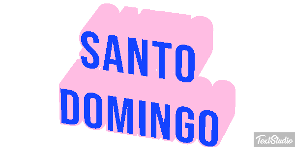 Santo Domingo Effetto testo