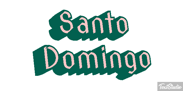 Santo Domingo Effetto testo