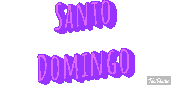 Santo Domingo Effetto testo