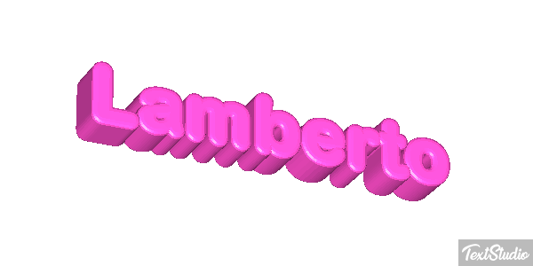 Lamberto Efecto de texto