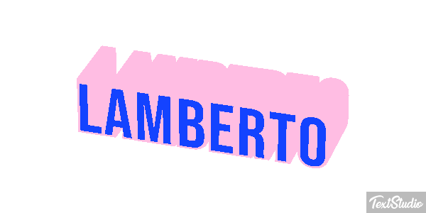 Lamberto Efecto de texto