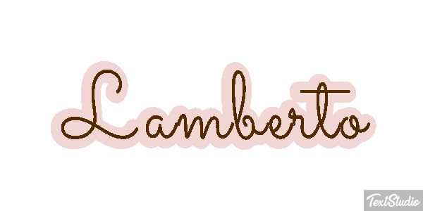 Lamberto Efecto de texto