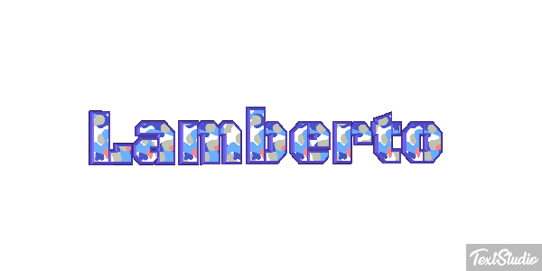 Lamberto Efecto de texto