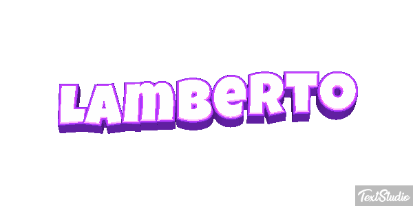 Lamberto Efecto de texto