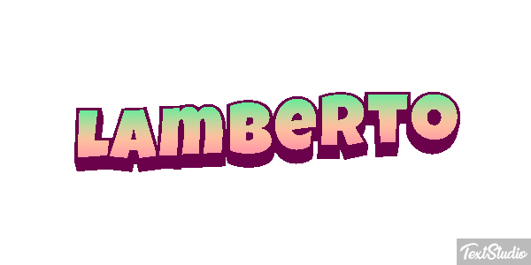 Lamberto Efecto de texto