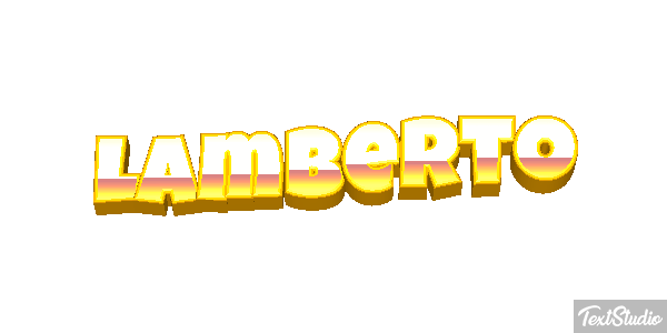 Lamberto Efecto de texto