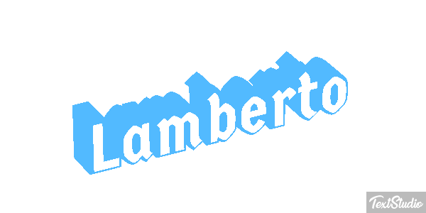 Lamberto Efecto de texto