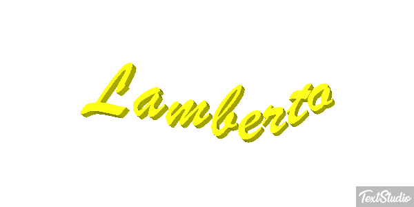 Lamberto Efecto de texto