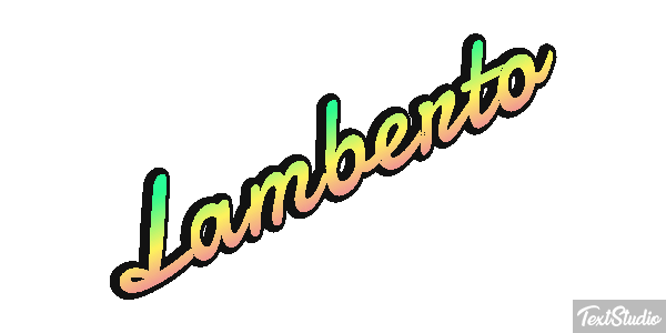 Lamberto Efecto de texto