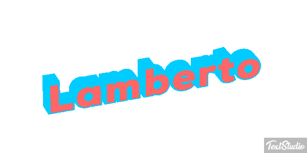 Lamberto Efecto de texto