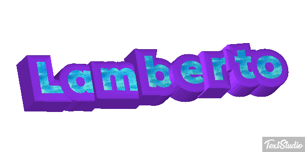 Lamberto Efecto de texto