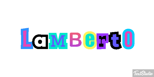 Lamberto Efecto de texto