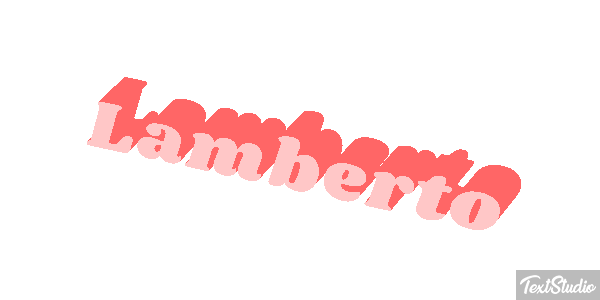 Lamberto Efecto de texto