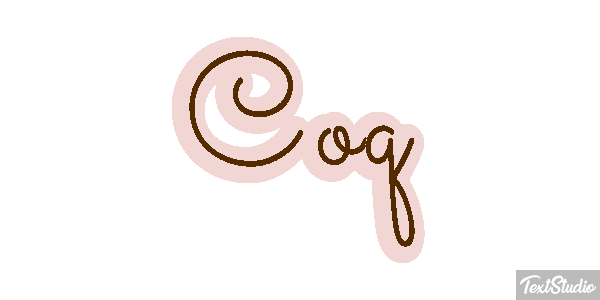 Coq テキスト効果