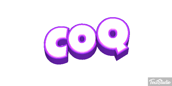 Coq テキスト効果