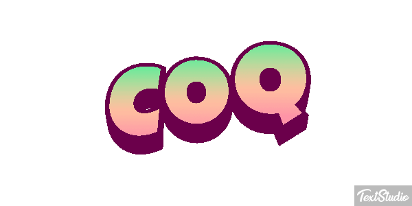 Coq テキスト効果