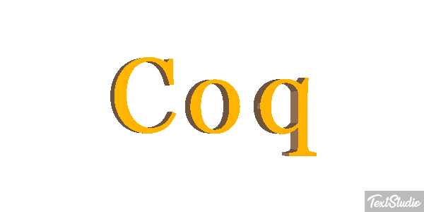 Coq テキスト効果