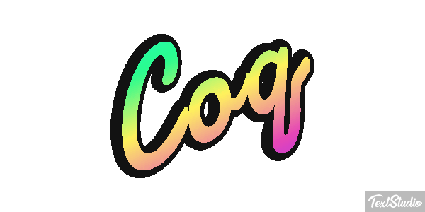 Coq テキスト効果