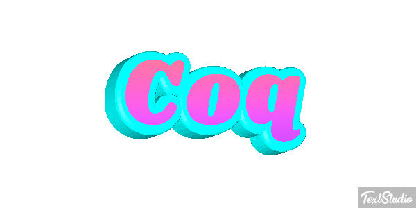 Coq テキスト効果