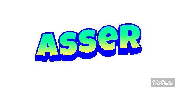 Asser Text effect