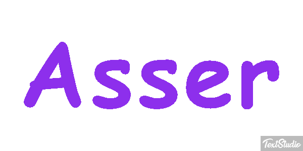 Asser Text effect